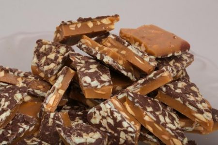 Creme De Menthe Handmade Toffee