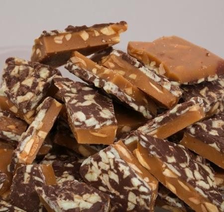 Creme De Menthe Handmade Toffee