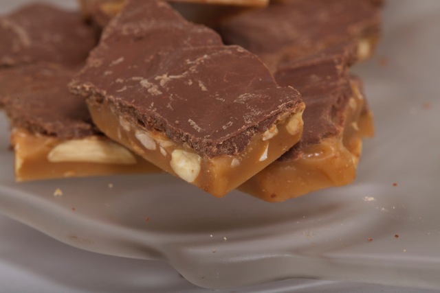 Milk Chocolate Handmade Toffee