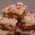 Peppermint White Chocolate Soft Toffee